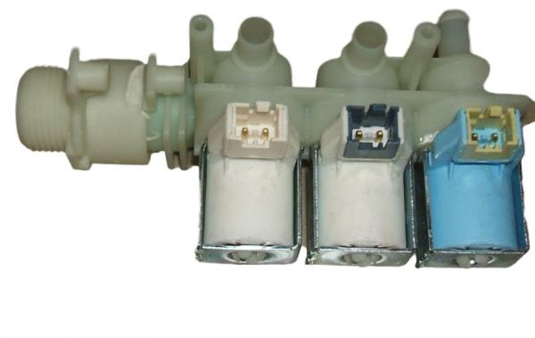 Электромагнитный клапан подачи воды (КЭН) 1E-3U 7 L для стиральной машины Ariston (Аристон)