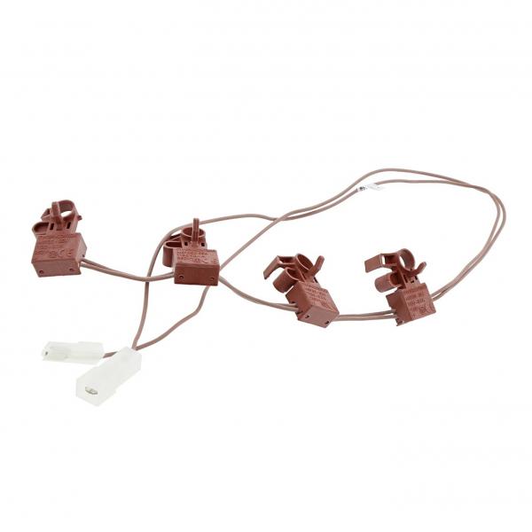 Микровыключатели (гирлянда) блока поджига для газовой плиты Electrolux (Электролюкс), Zanussi (Занусси), AEG (АЕГ)