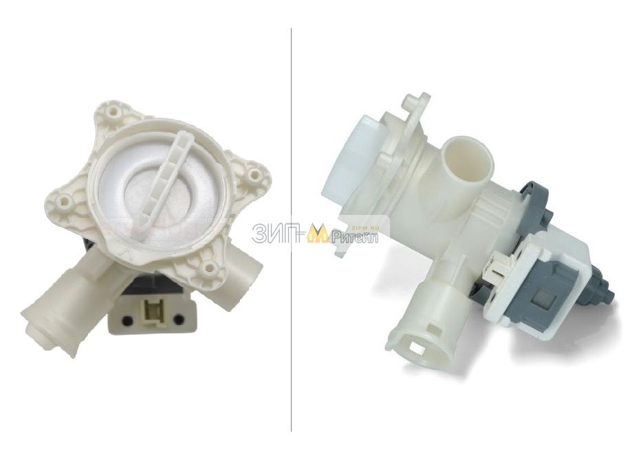 Насос сливной (помпа) HANYU B15-6AZ для стиральной машины Bosch (Бош), Siemens (Сименс) 30W
