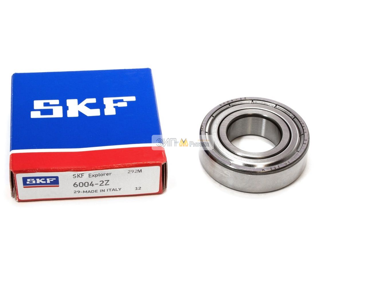 Подшипник 6004 ZZ (20x42x12mm) SKF Explorer - Италия