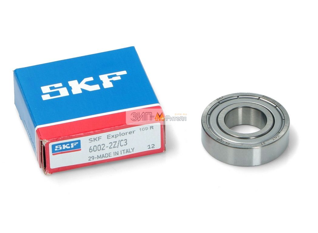 Подшипник 6002-2Z/С3 (15x32x9mm) SKF Италия