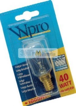 Лампа подсветки для духового шкафа Whirlpool (Вирпул) 40W