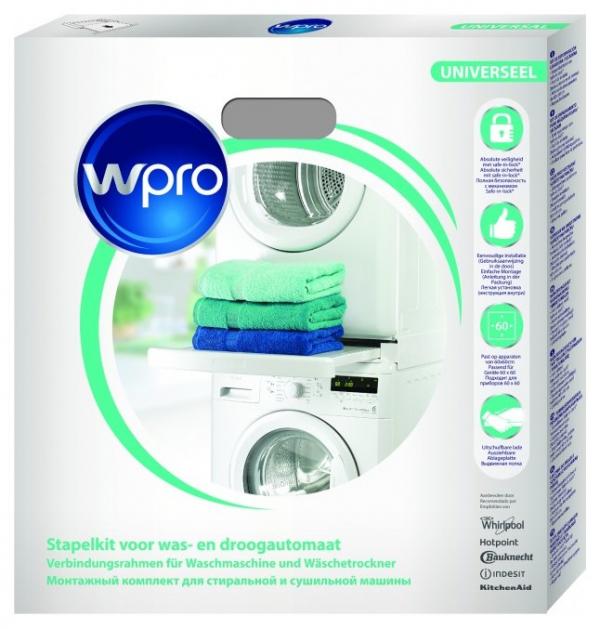 Соединительный элемент WPRO SKS101 для стиральной и сушильной машины универсальный