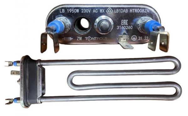 Нагревательный элемент (ТЭН) T-Controls для стиральной машины универсальный 1950W