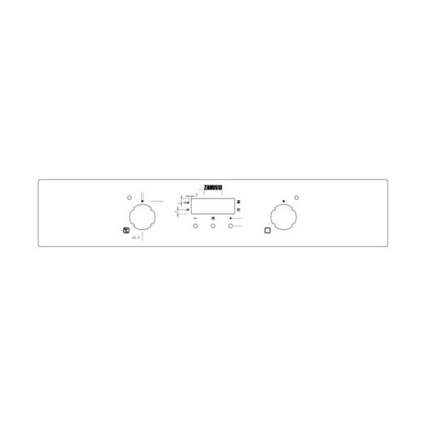 Панель управления для духового шкафа Electrolux (Электролюкс), Zanussi (Занусси)