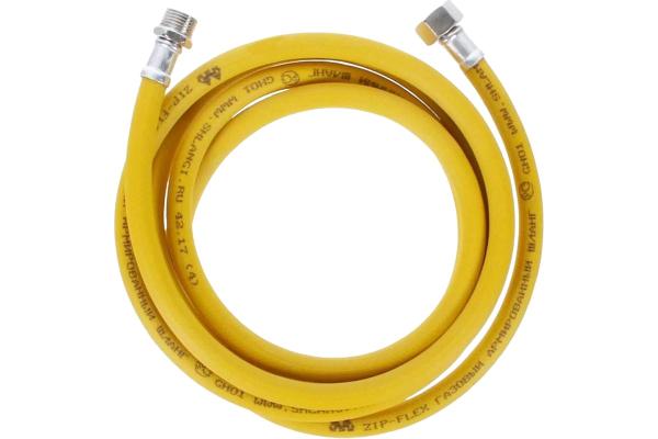 Шланг армированный для газа Зип-Флекс г1/2 - ш1/2 L=0,5м