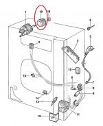 Крыльчатка (вентилятор) для сушильной машины Electrolux (Электролюкс), Zanussi (Занусси), AEG (АЕГ)